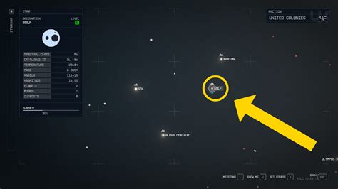 wolf starfield locations.